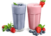 blueberry milkshake