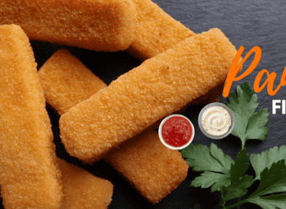 “A plate of crispy golden paneer fingers served with a side of tangy dip at Just Brew It, Sainikpuri.”